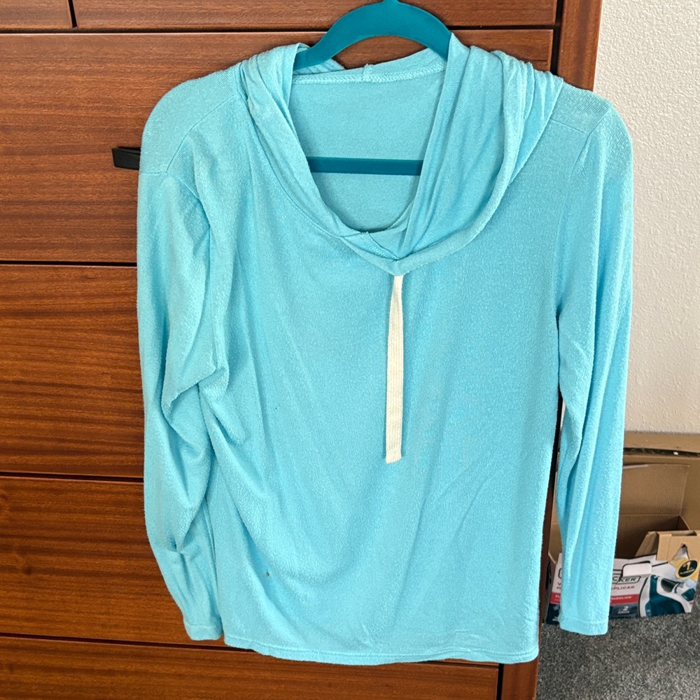 Light Blue Women's Hoodie